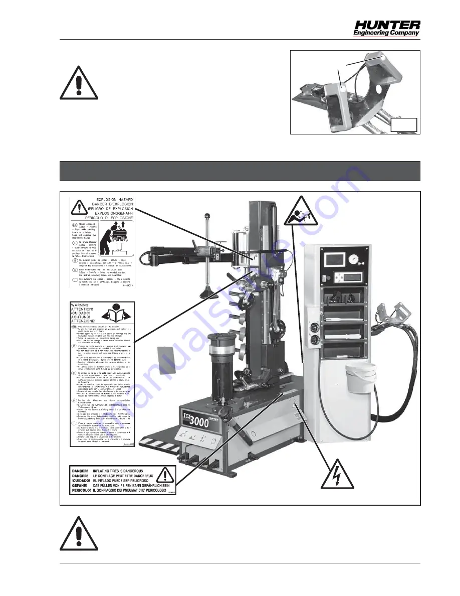 Hunter TCX3000 Instruction Manual Download Page 133