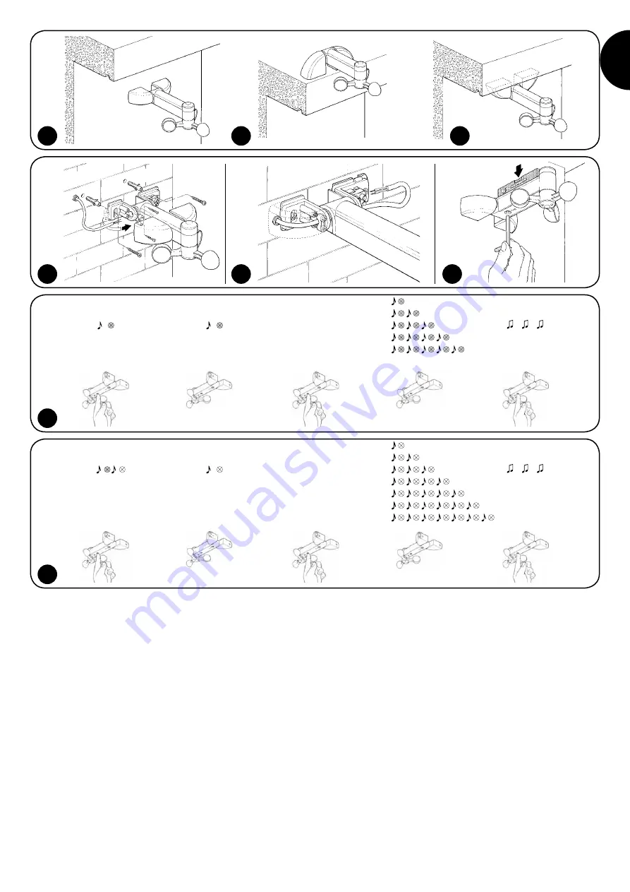 HunterDouglas SW RF sensor Instructions And Warnings For The Fitter Download Page 7