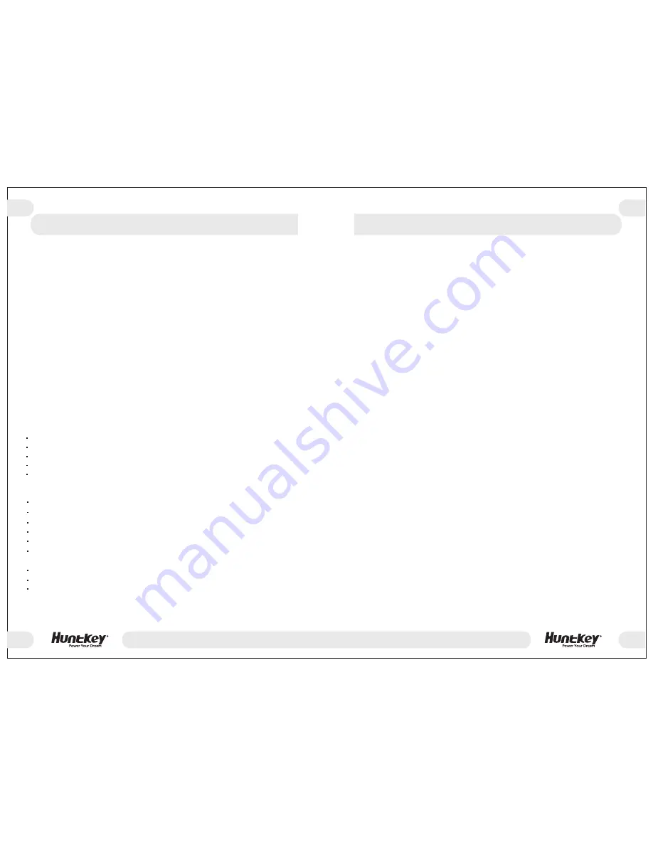 HuntKey APFC power User Manual Download Page 2