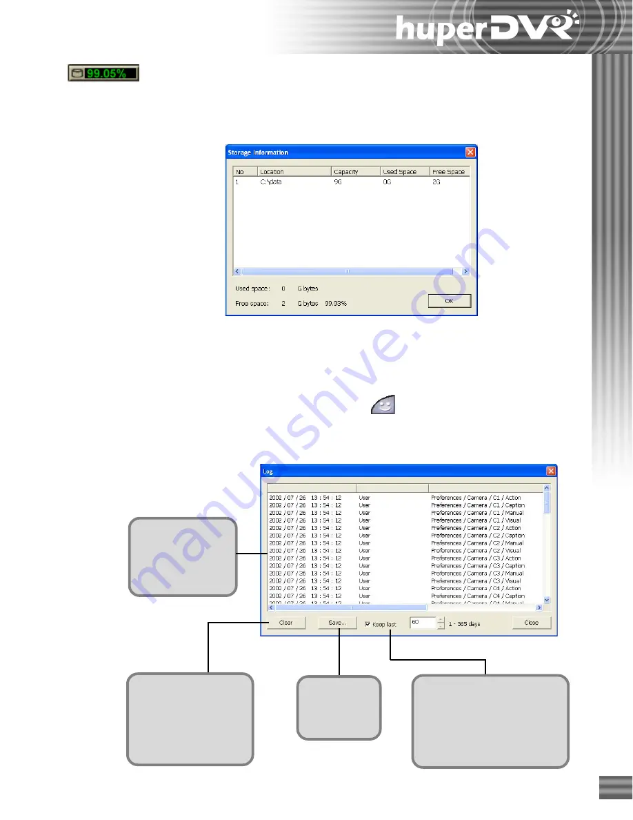 Huper huberDVR 2400 User Manual Download Page 61