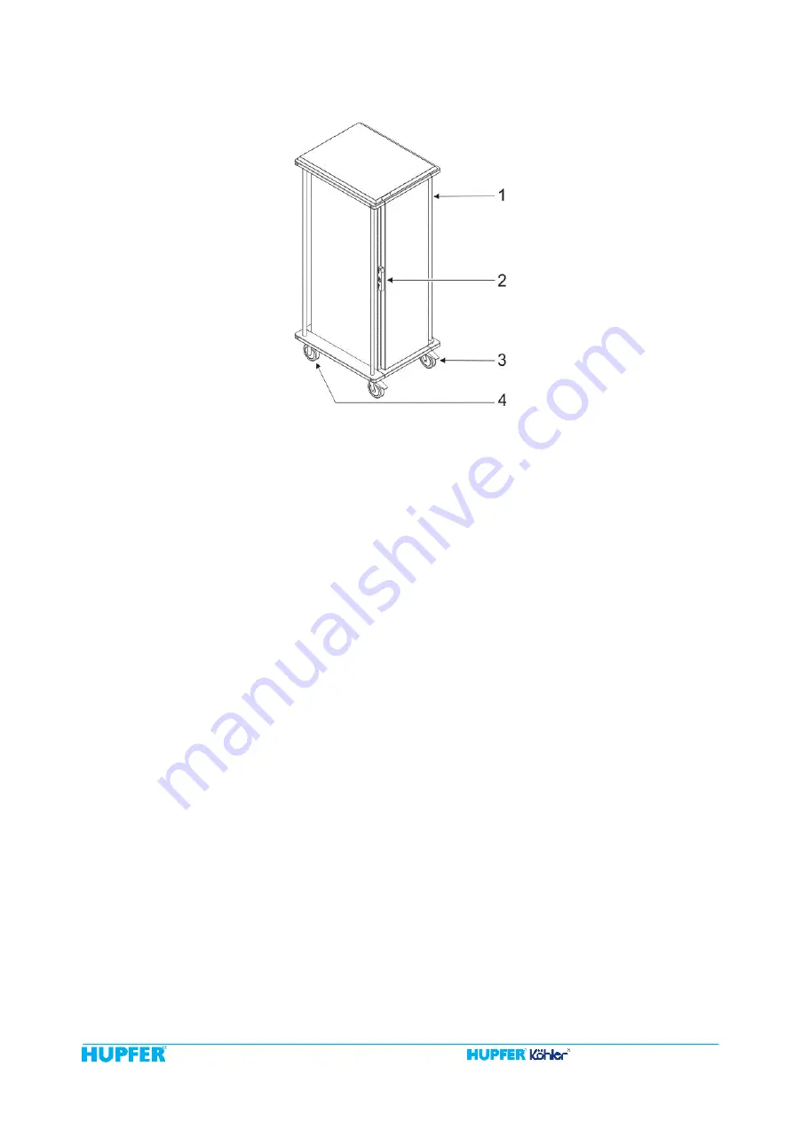 Hupfer BKW1/14 L-GN Operating Instructions Manual Download Page 15