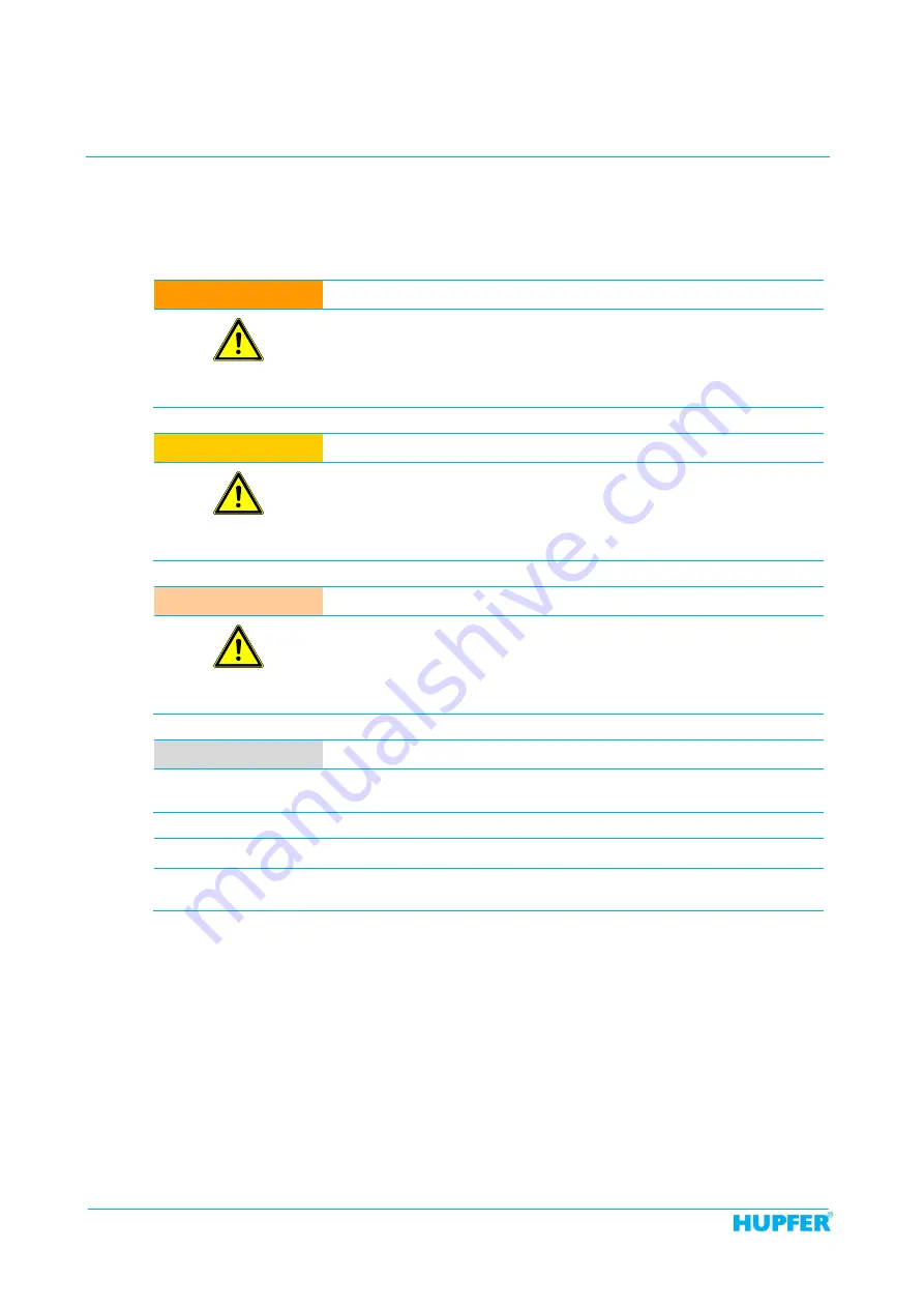 Hupfer EBR/V19-26 Operating Instructions Manual Download Page 8