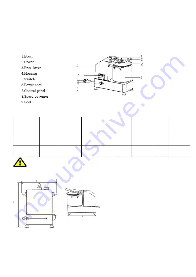 HURAKAN HKN-CL6 Manual Download Page 12