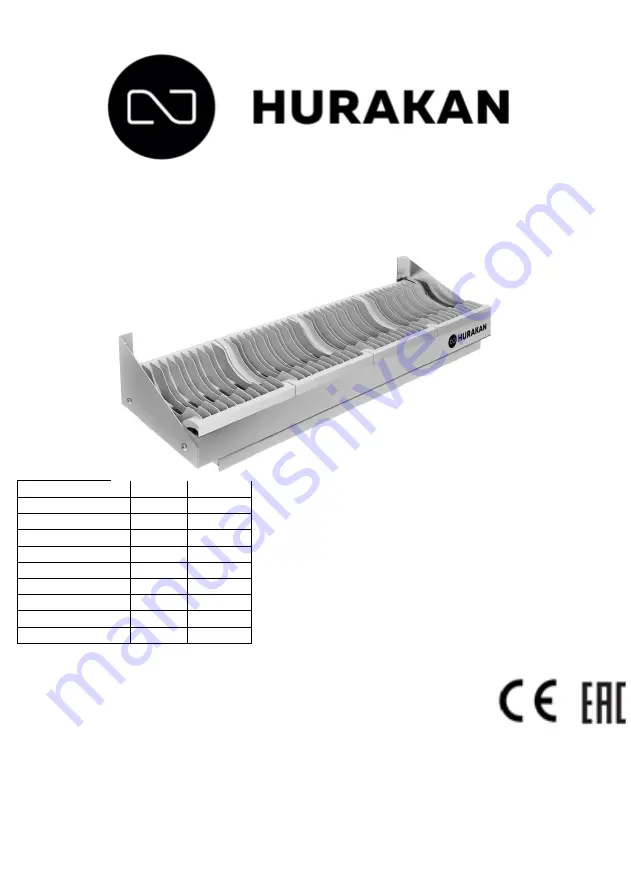 HURAKAN HKN KWSP Manual Download Page 1