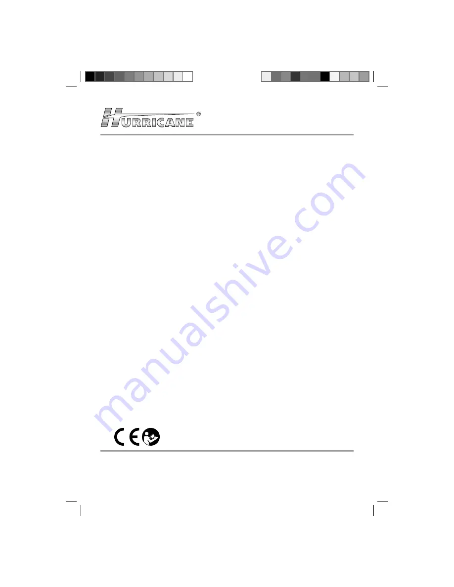 Hurricane HE 43 HW Operating Instructions Manual Download Page 1