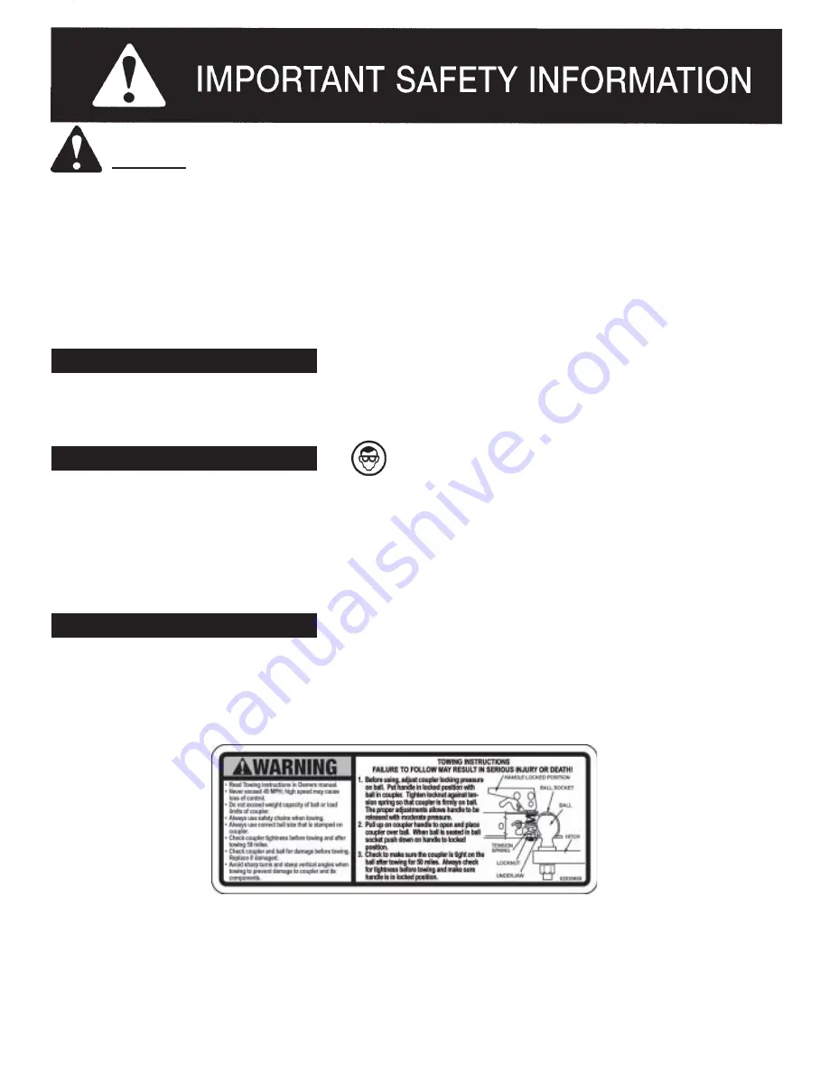 Huskee 1032822 Owner'S Manual Download Page 3