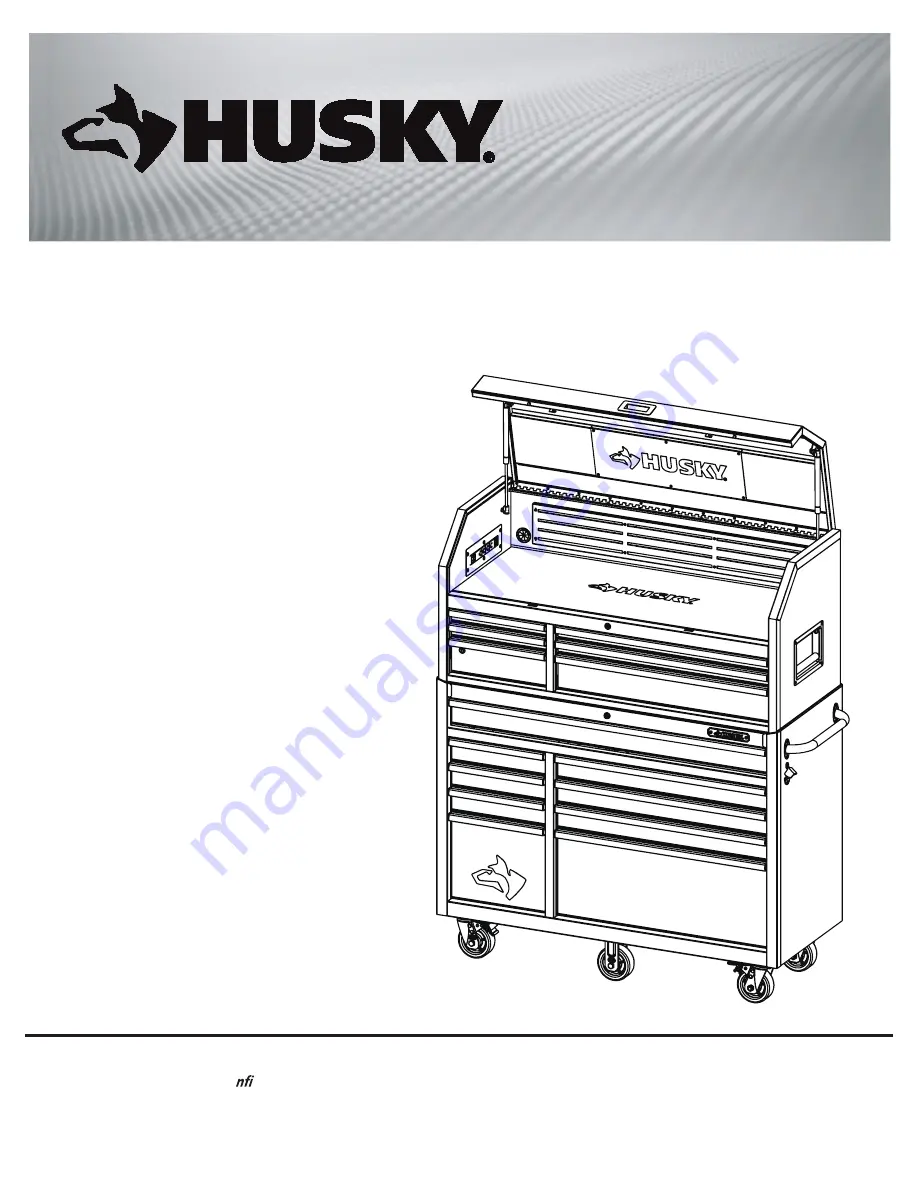 Husky 1002765707 Use And Care Manual Download Page 1