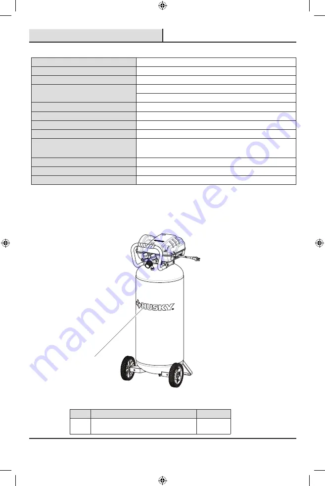 Husky 1005 020 041 Use And Care Manual Download Page 27