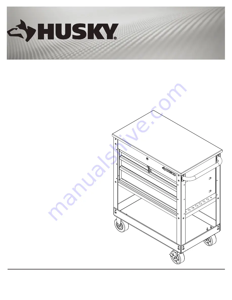 Husky 1005 877 477 Use And Care Manual Download Page 1