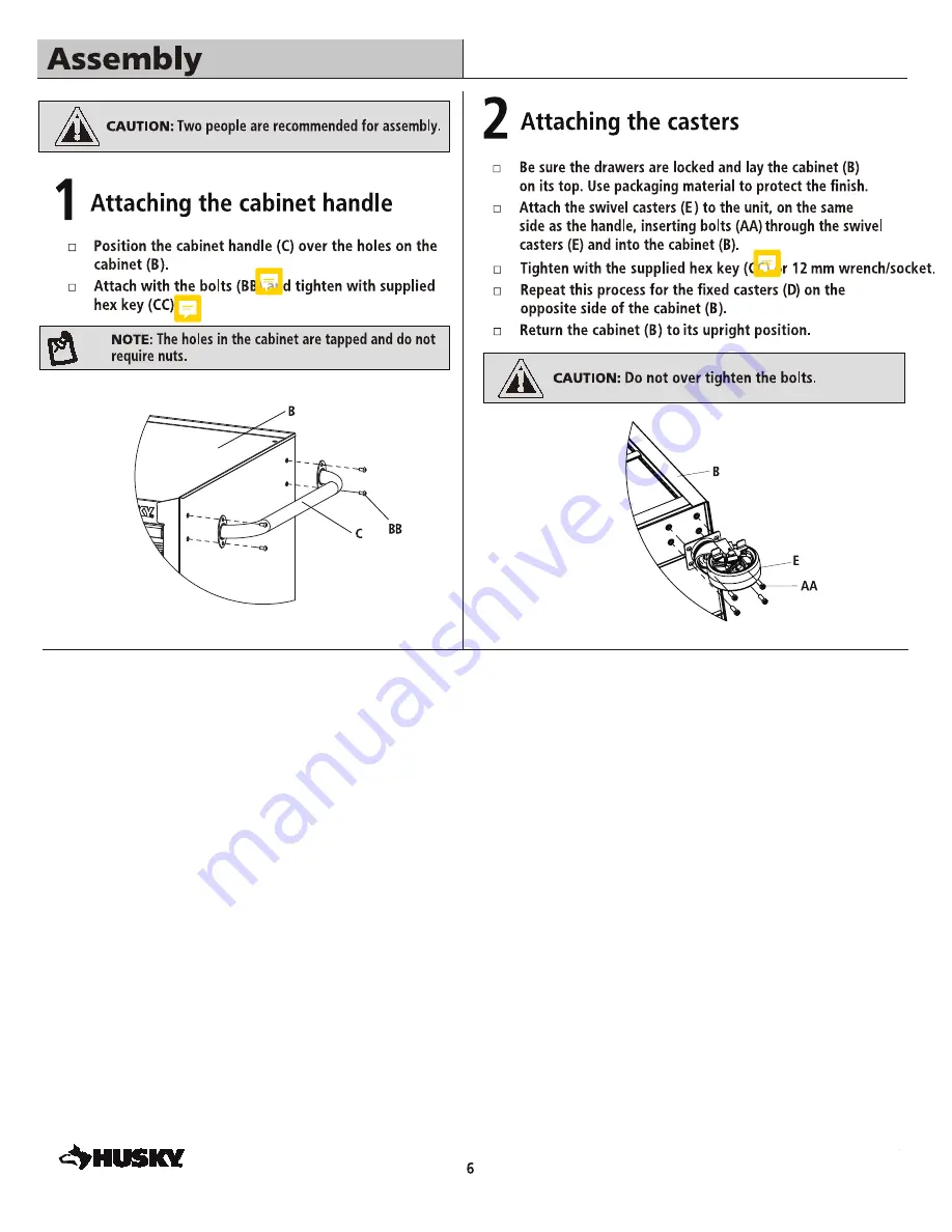 Husky 315477513 Скачать руководство пользователя страница 6