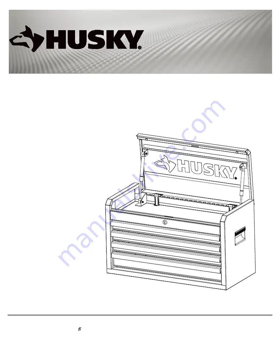 Husky H4CH1R Use And Care Manual Download Page 1