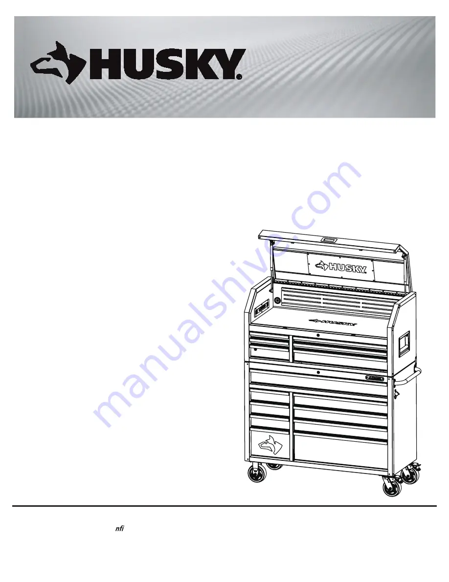 Husky H52CH6HDV3 Use And Care Manual Download Page 1