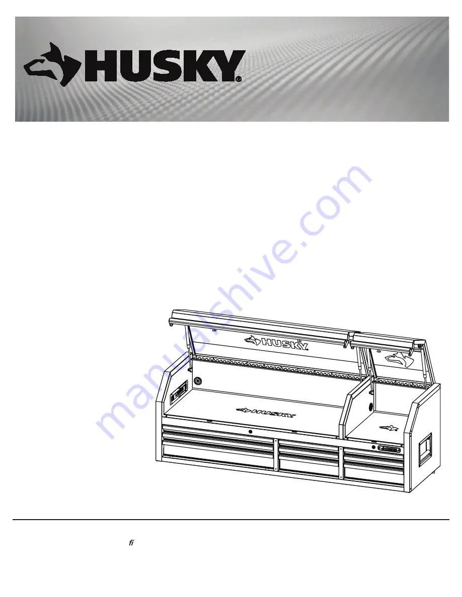 Husky H72CH9HD Use And Care Manual Download Page 1