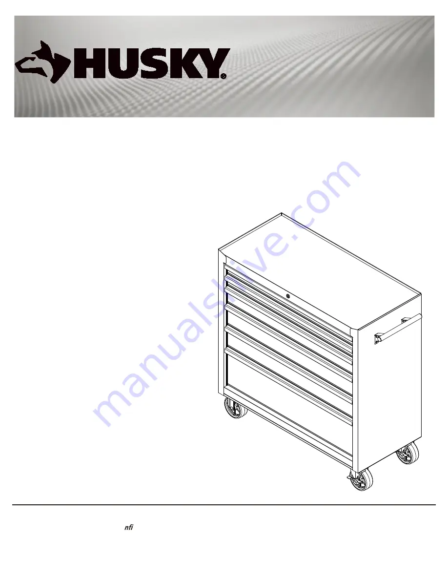 Husky HMT406B Use And Care Manual Download Page 1