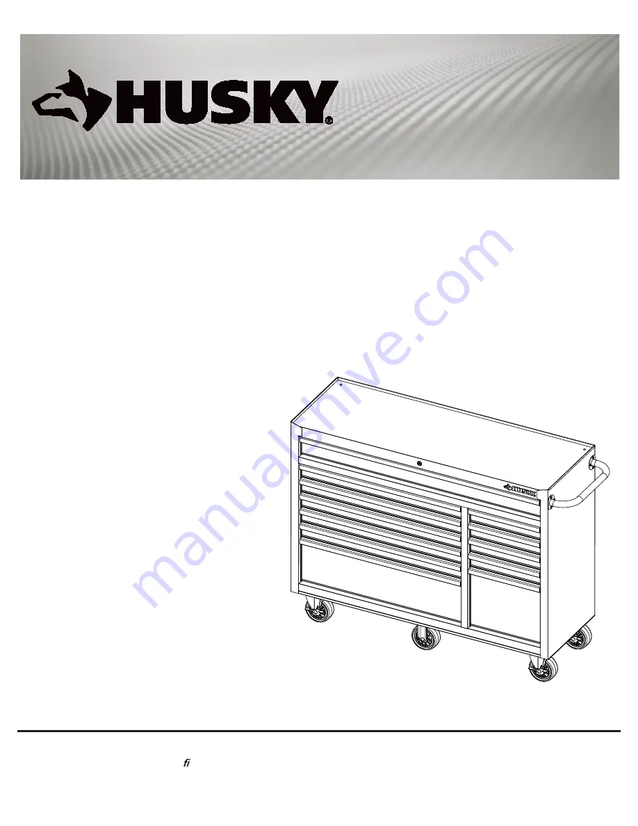 Husky HMT5212 Use And Care Manual Download Page 1