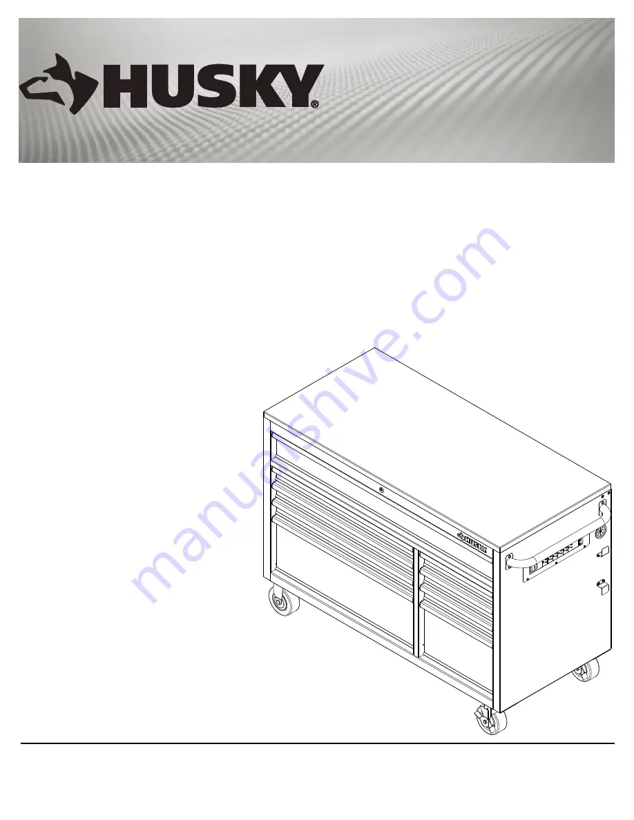 Husky HOTC5209B11M Use And Care Manual Download Page 1