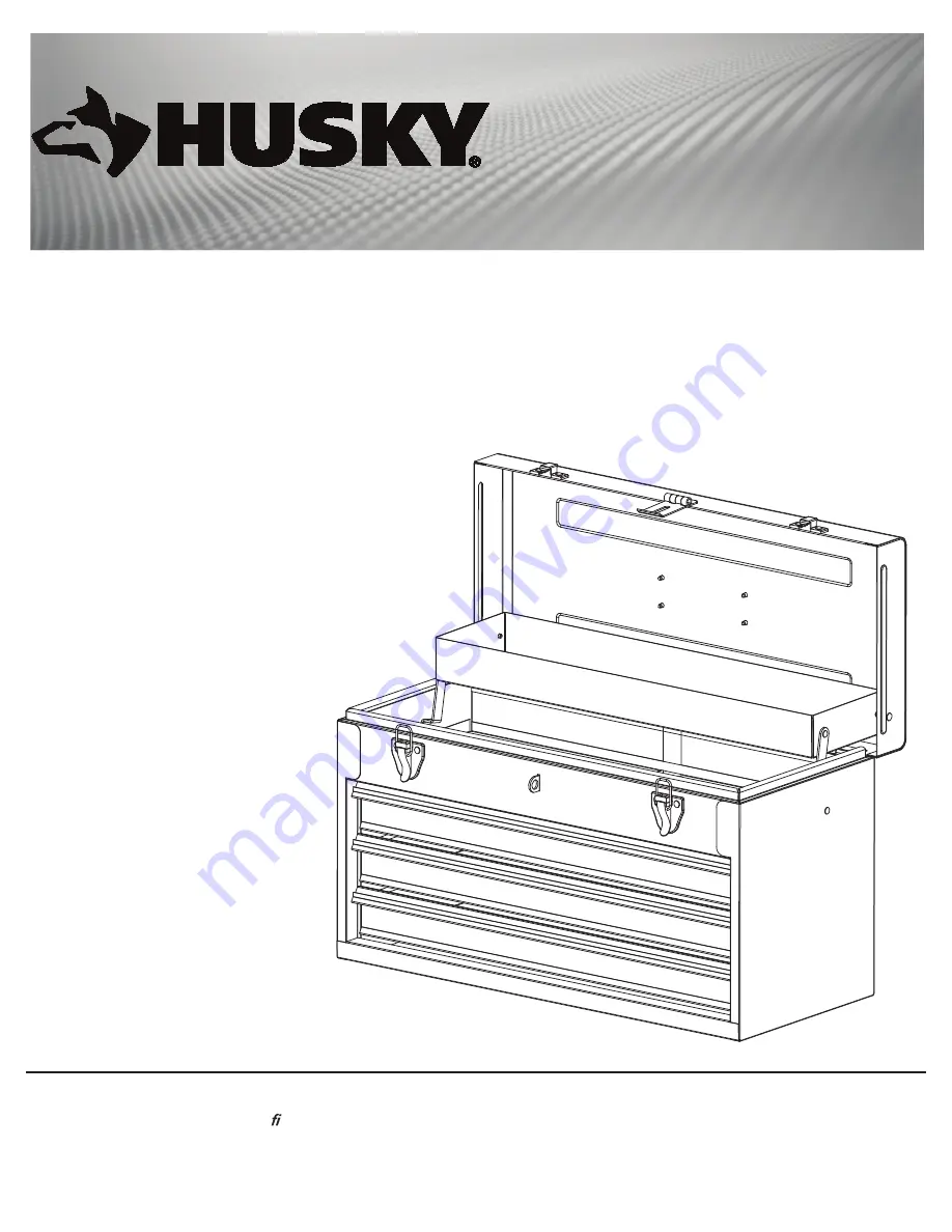 Husky TB-303B Use And Care Manual Download Page 1