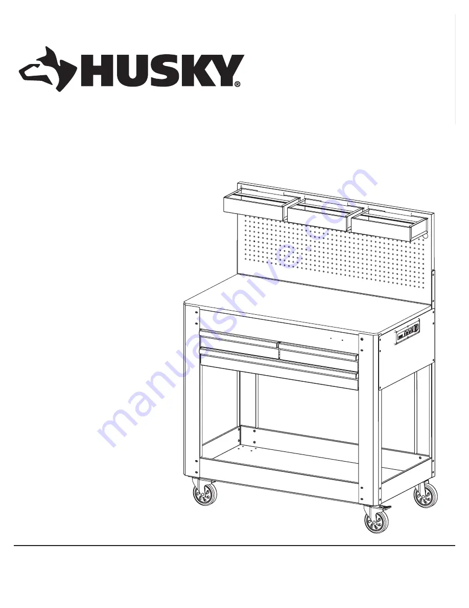 Husky TSA4524 Use And Care Manual Download Page 1