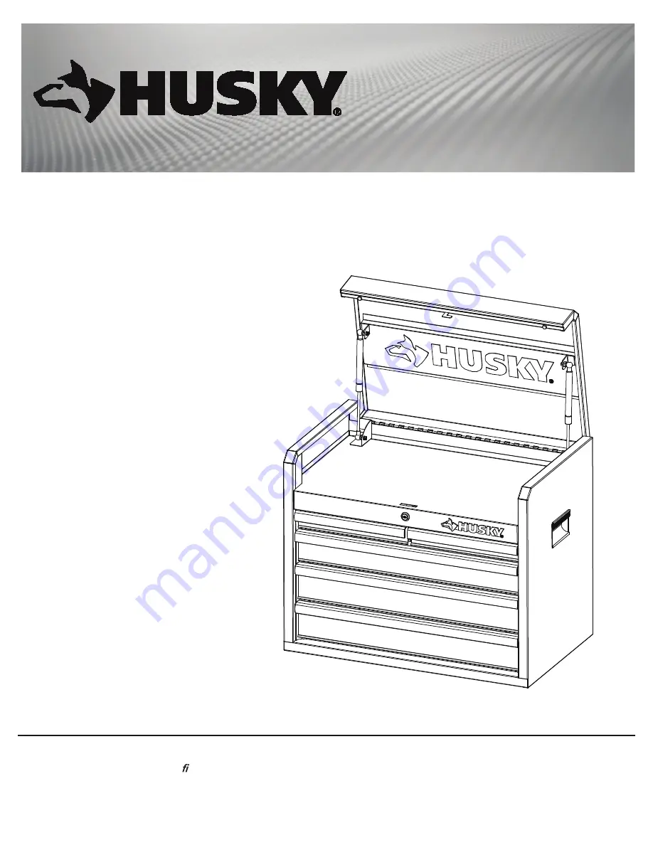 Husky UAC-H-26005 Use And Care Manual Download Page 1