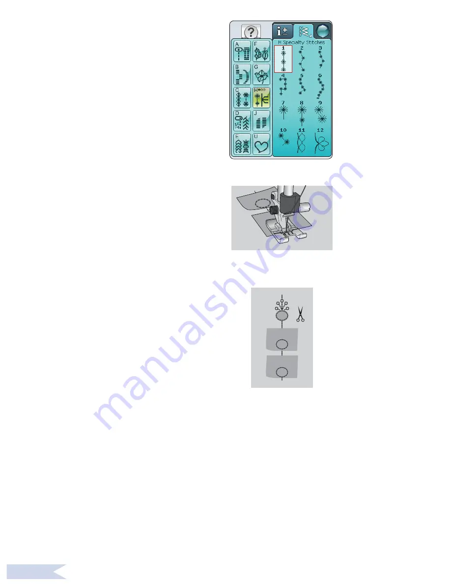 Husqvarna Viking SAPPHIRE 9650Q User Manual Download Page 54