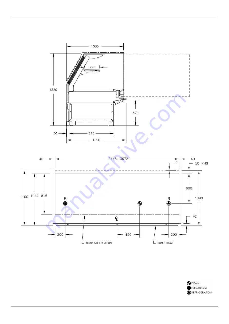 Hussmann austral DD DELI-1 Series Installation Manual Download Page 4