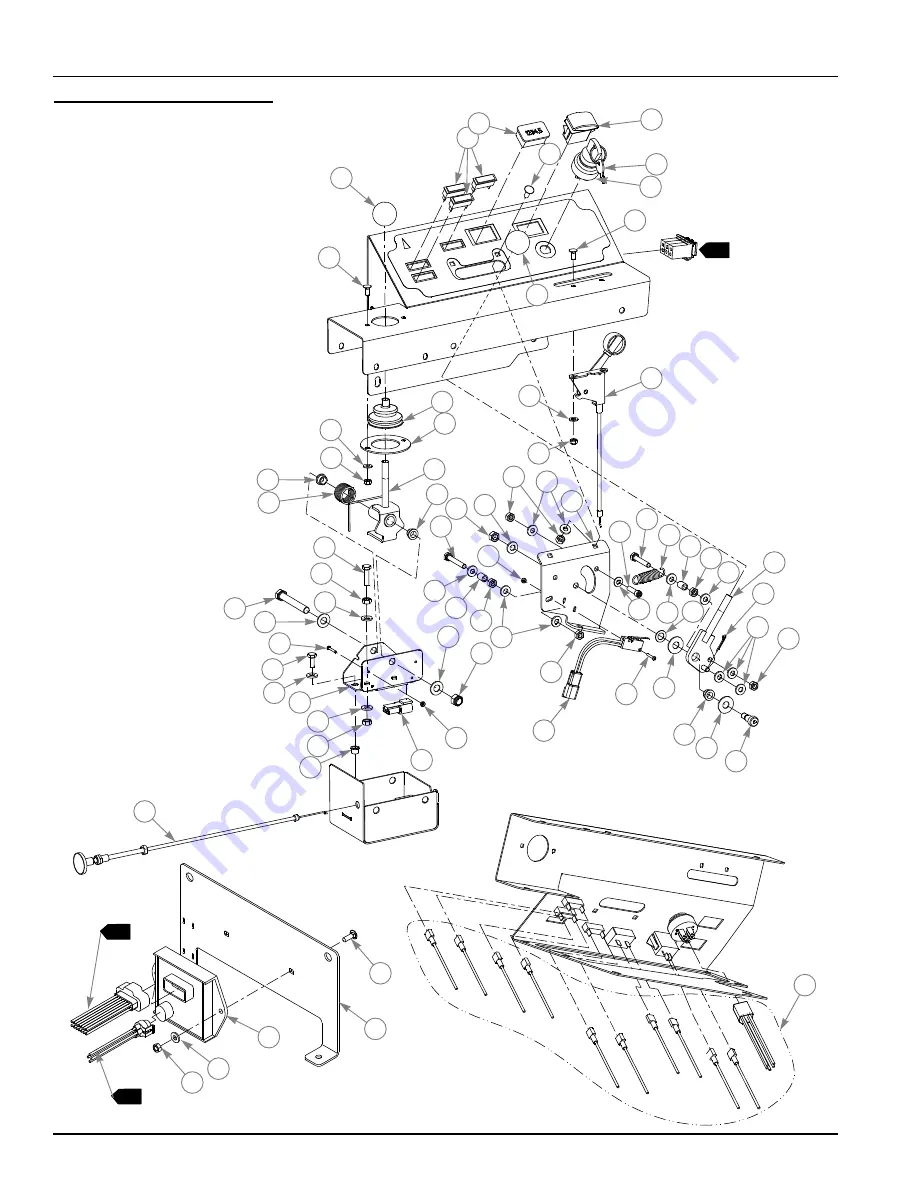 HUSTLER 1500 Riding Greens Parts Manual Download Page 42