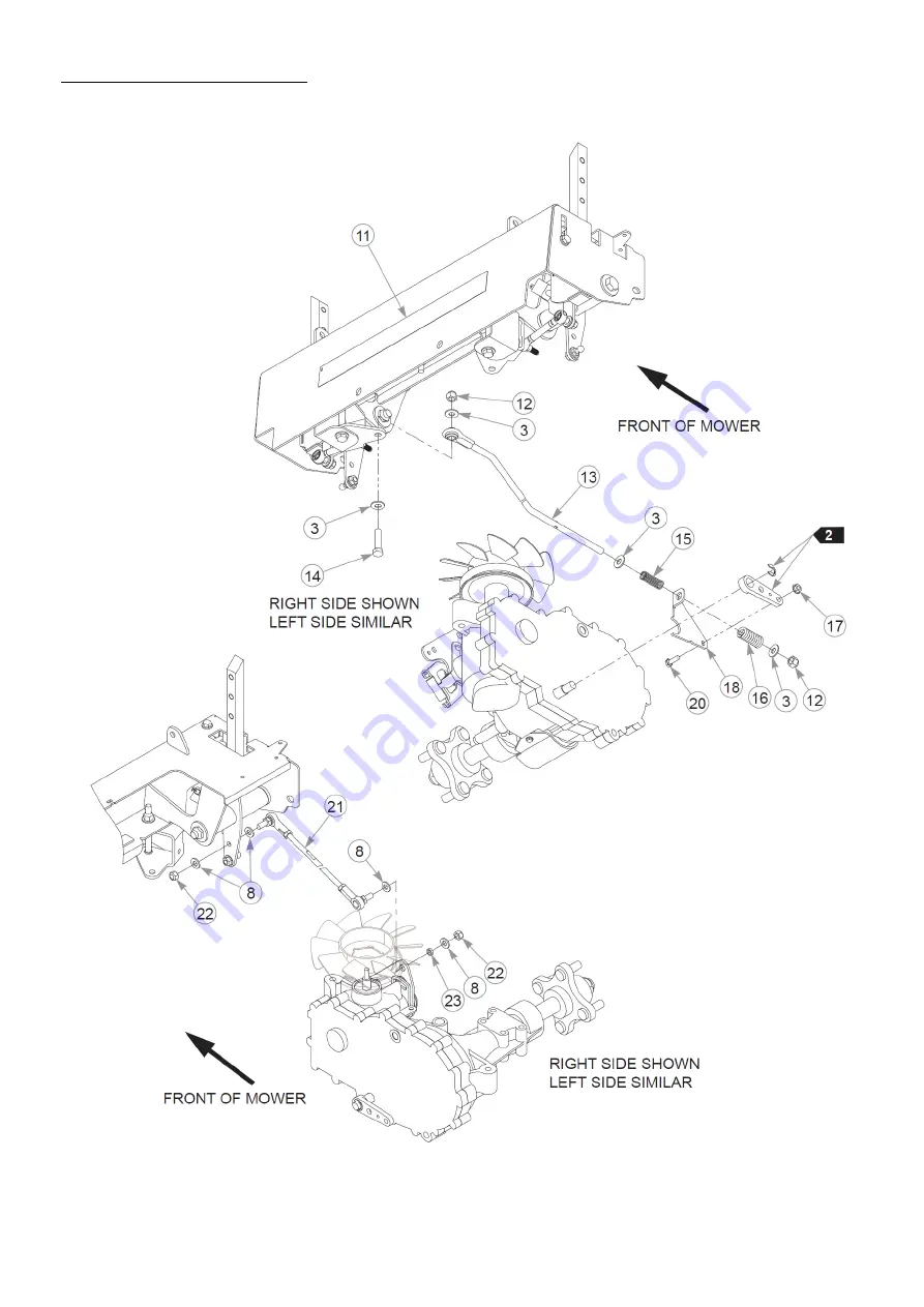 HUSTLER Fastrak 54 Parts Manual Download Page 23