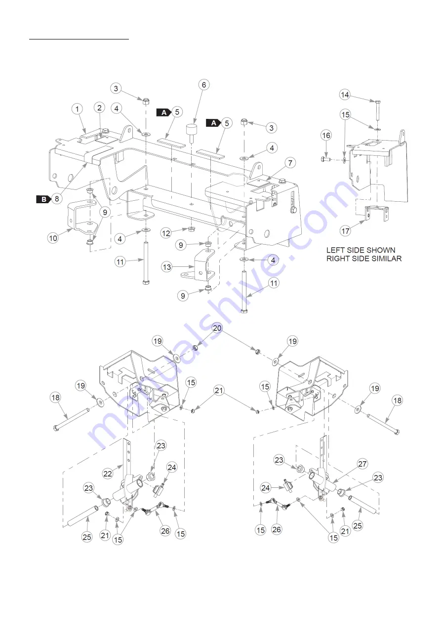 HUSTLER Fastrak 54 Parts Manual Download Page 25