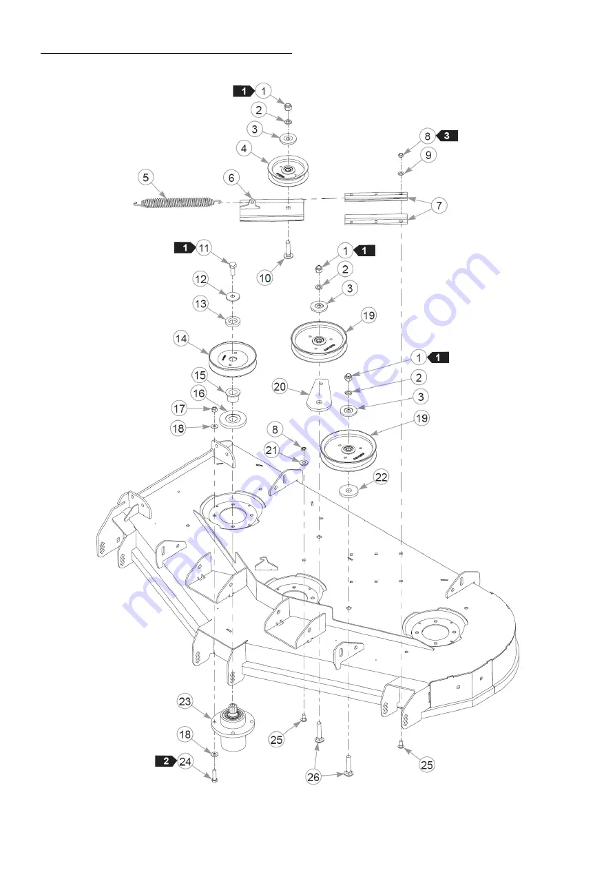 HUSTLER Fastrak 54 Parts Manual Download Page 73