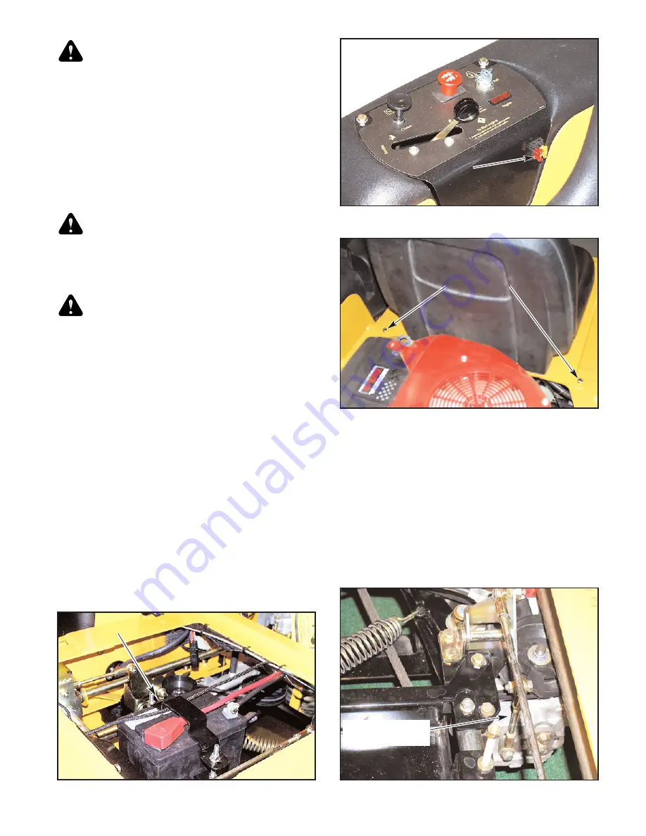 HUSTLER FasTrak 926501 Owner'S Manual Download Page 13