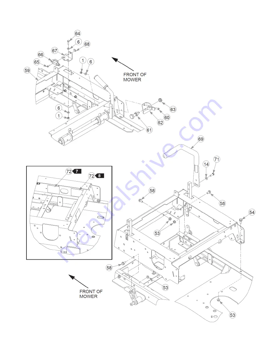 HUSTLER FlipUp-54 Parts Manual Download Page 31