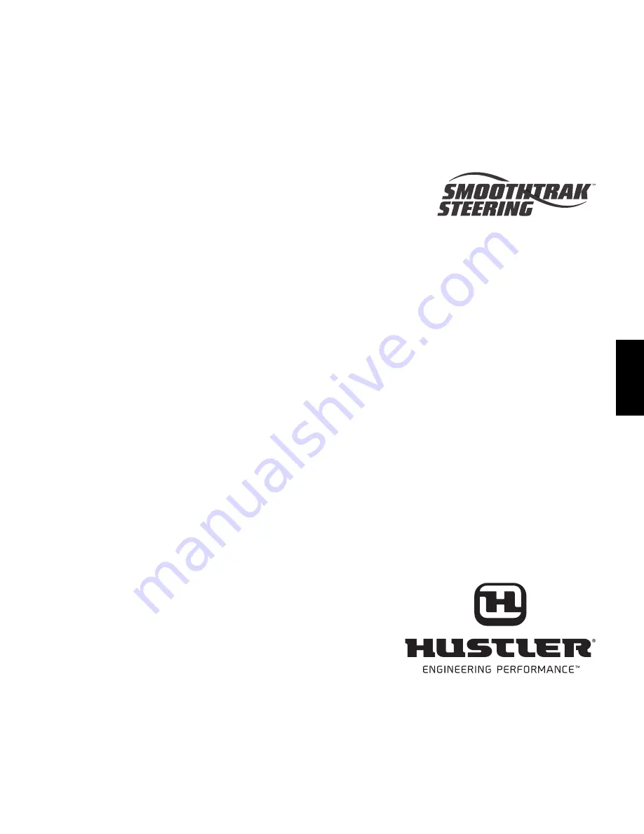 HUSTLER SmoothTrak Super S Manual Download Page 161