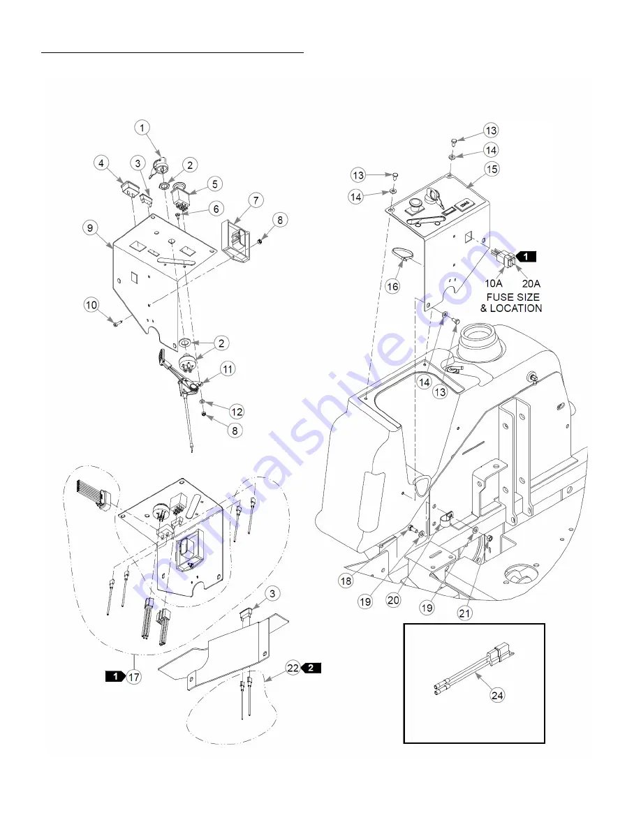 HUSTLER X-ONE 930503 Parts Manual Download Page 142