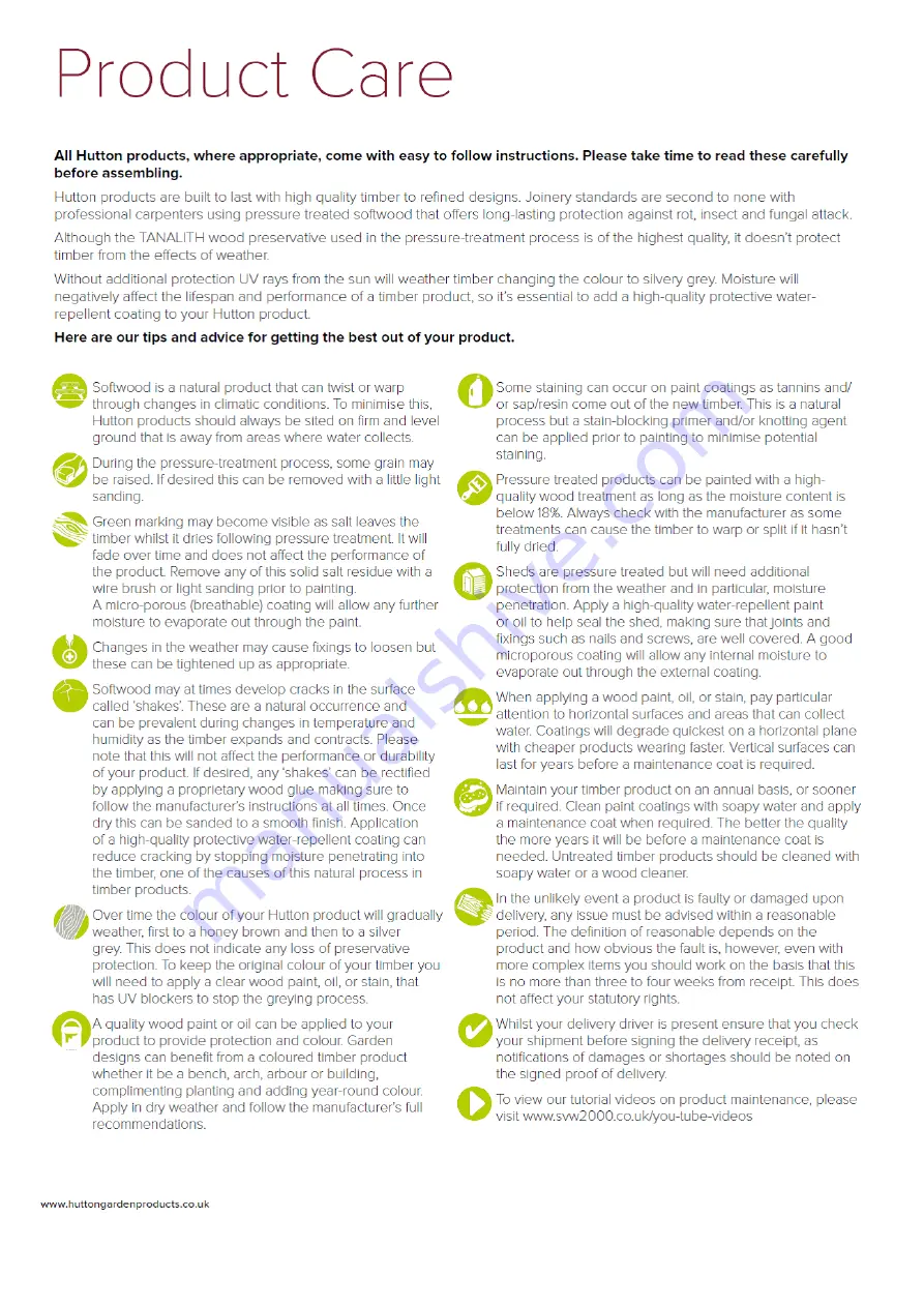 HUTTON Security Shed Assembly Instructions Download Page 3