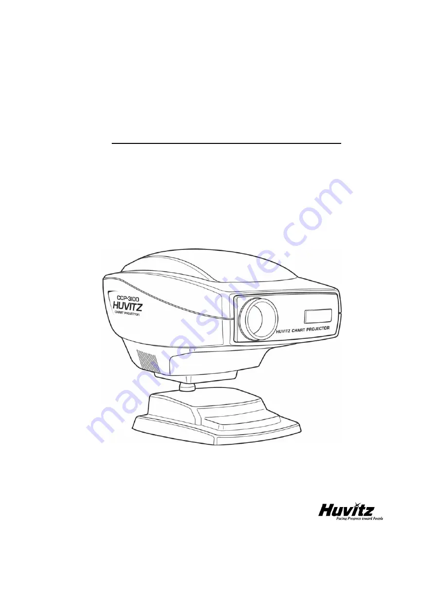 Huvitz CCP-3100 Скачать руководство пользователя страница 1