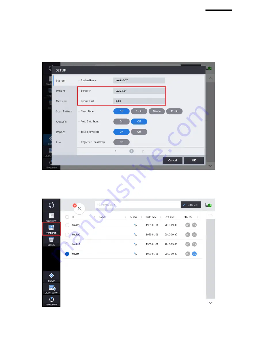 Huvitz HOCT-1 User Manual Download Page 135