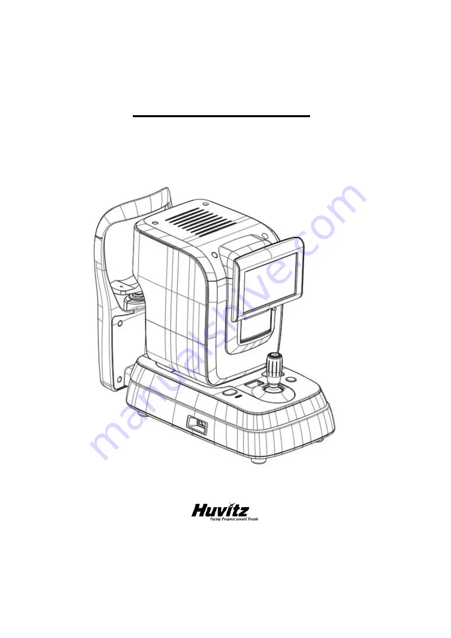 Huvitz HRK-8000A Service Manual Download Page 1