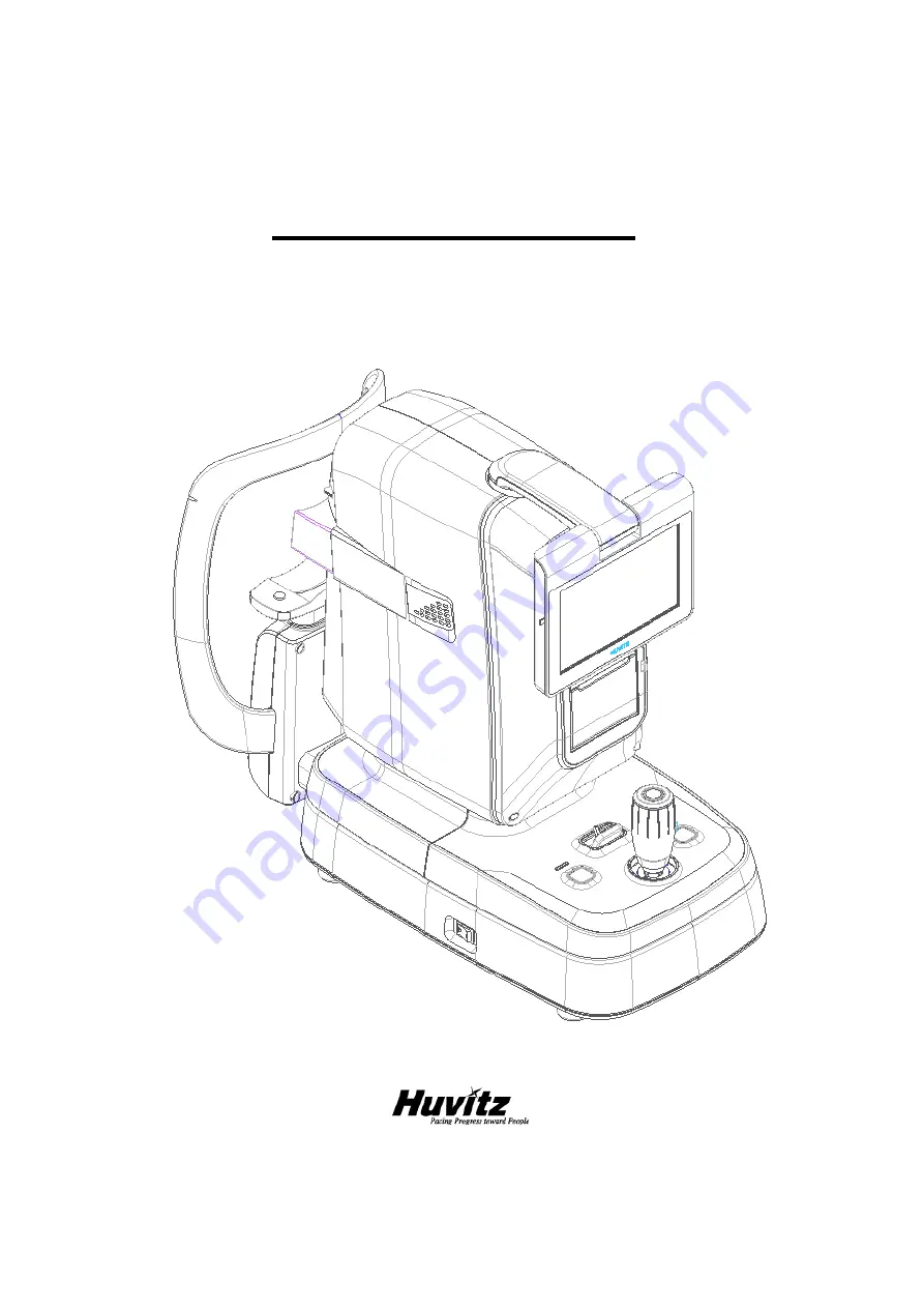 Huvitz HRK-9000A Service Manual Download Page 1