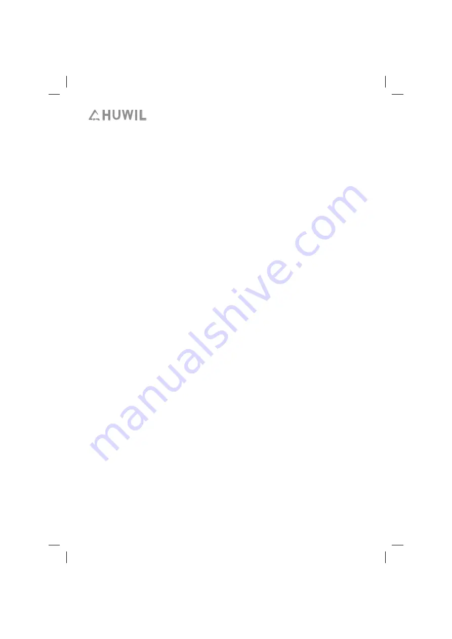 Huwil 372.64.995 User Manual Download Page 36