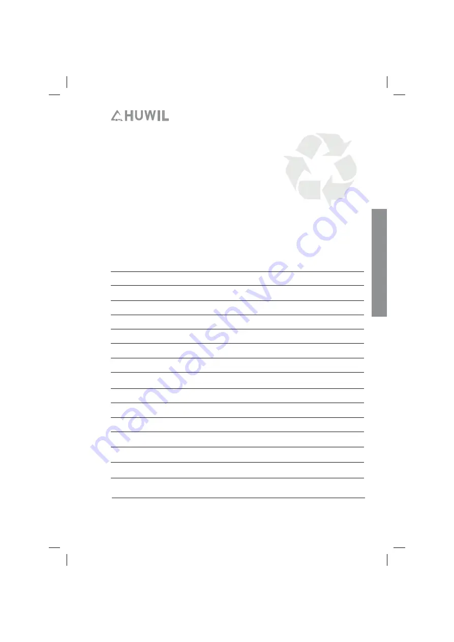 Huwil 372.64.995 User Manual Download Page 105