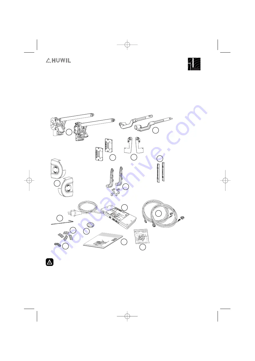 Huwil Huwilift E-Strato Assembly Instructions Manual Download Page 10