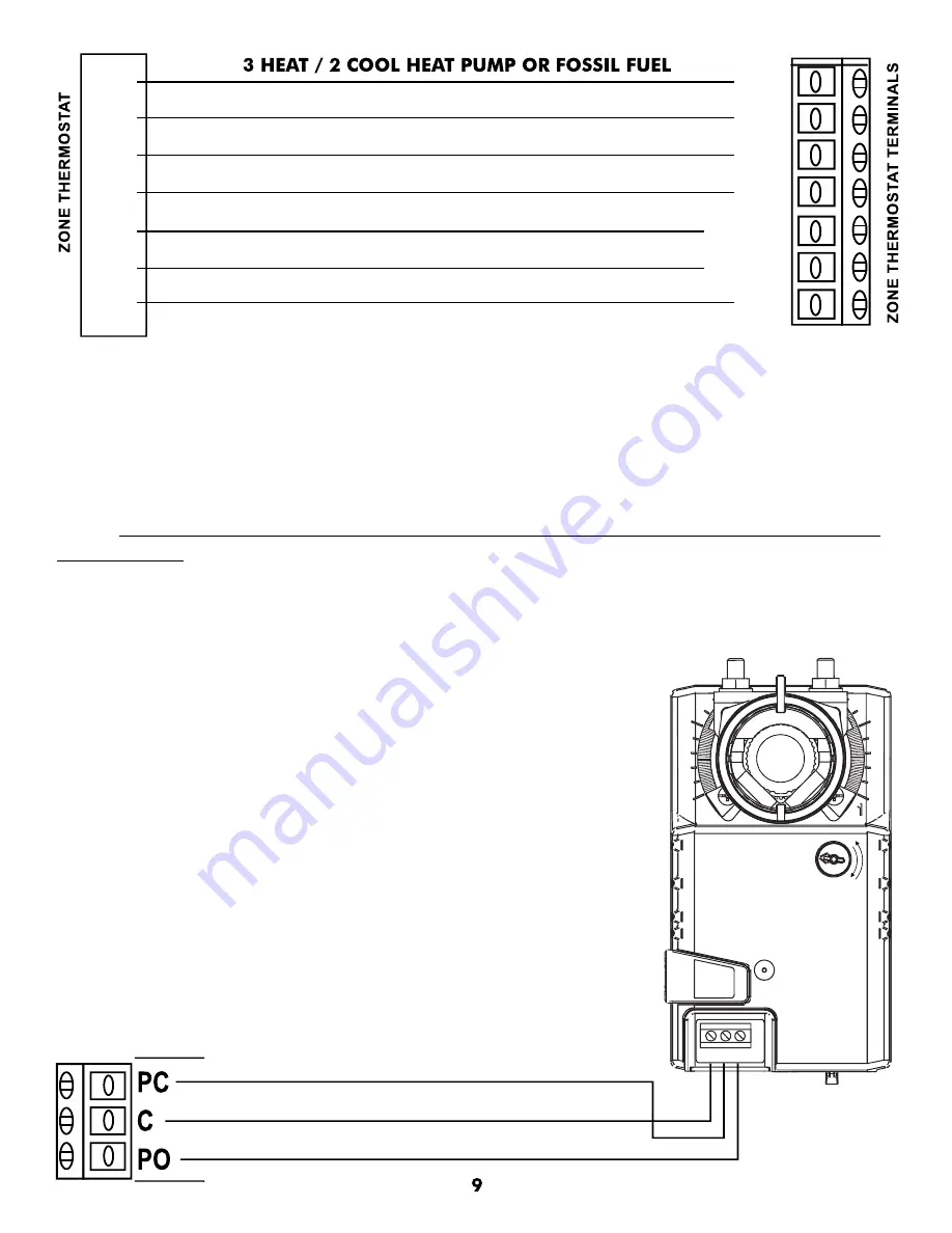 Hvac ZP4-ESP Installation Manual Download Page 9