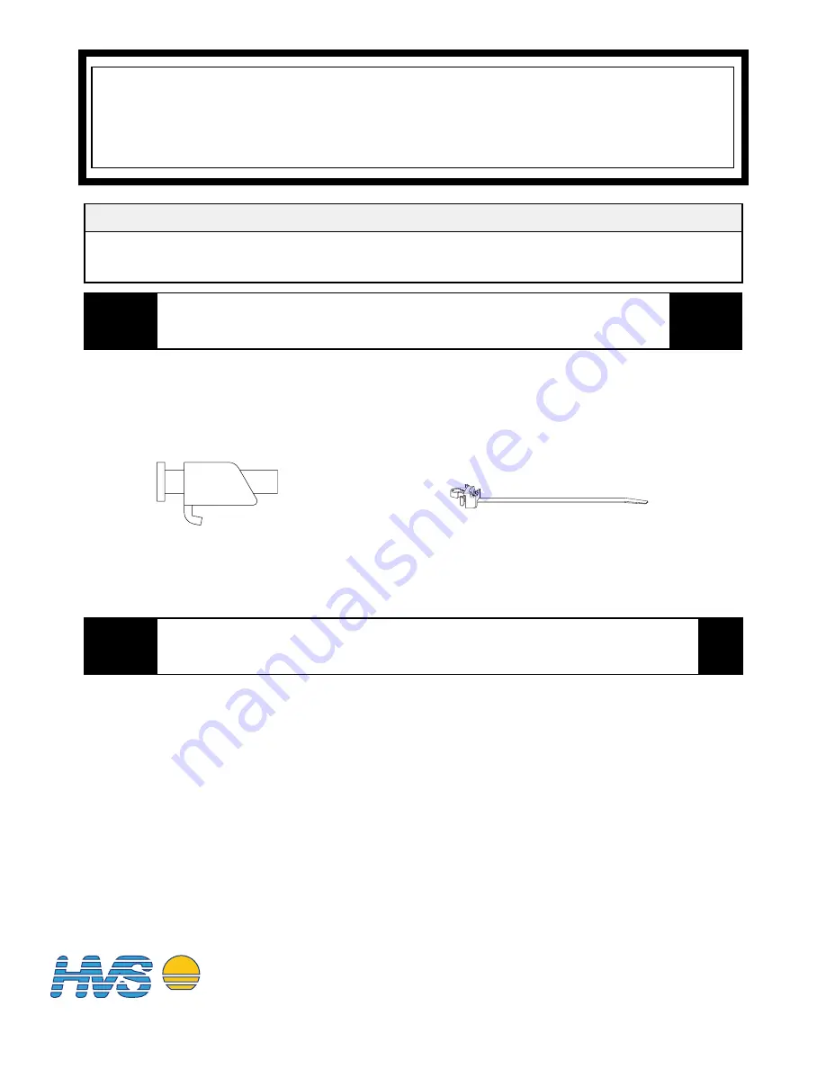 HVS FP3500-T11 Installation Manual Download Page 1