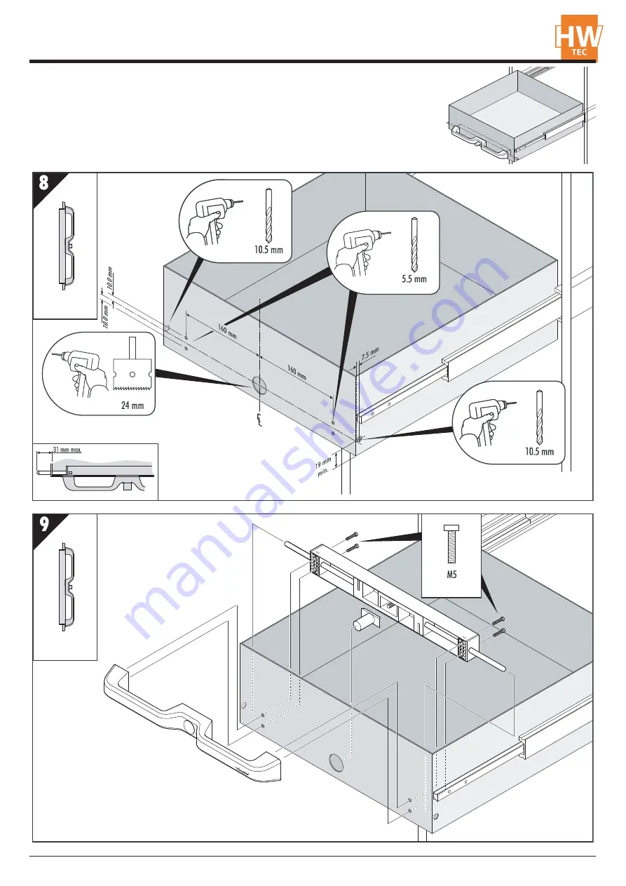 HW-TEC DBHAND-2 Installation Manual Download Page 11