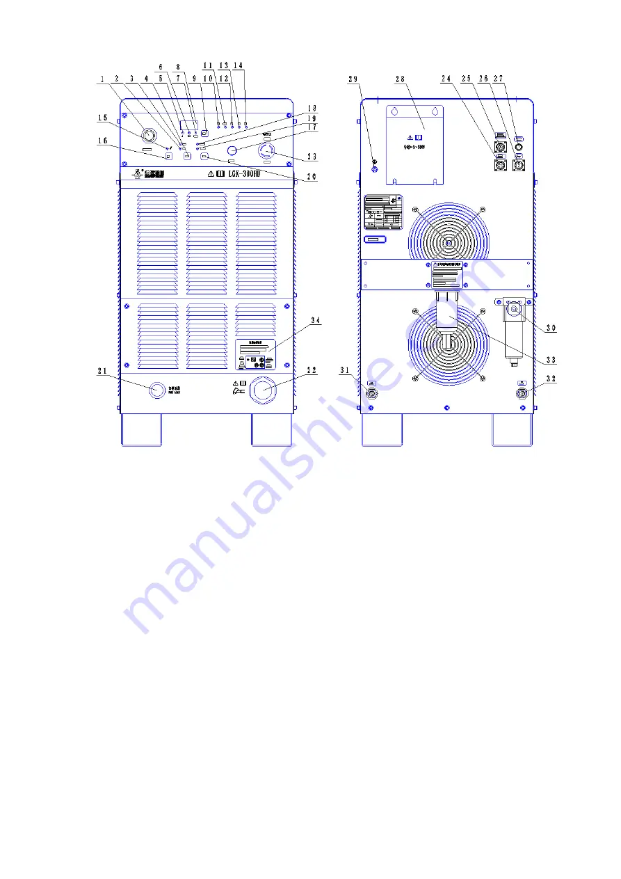 Hwayuan Electric LGK-120HD Manual Instruction Download Page 24