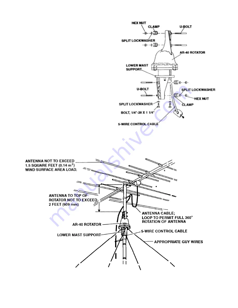 Hy-Gain AR-40 Instruction Manual Download Page 3