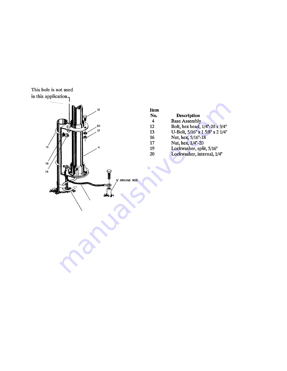 Hy-Gain AV-12AVQ Instruction Manual Download Page 6