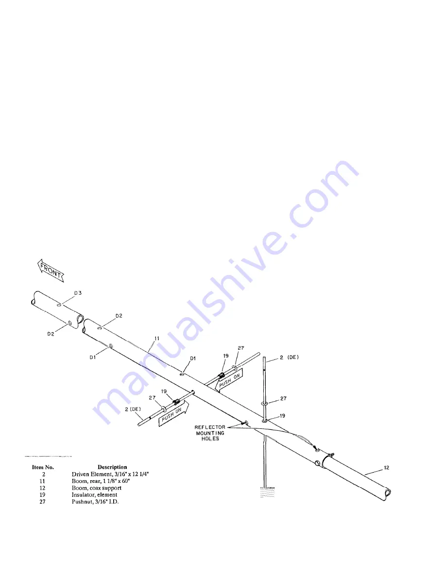 Hy-Gain UB-7030SAT Скачать руководство пользователя страница 4