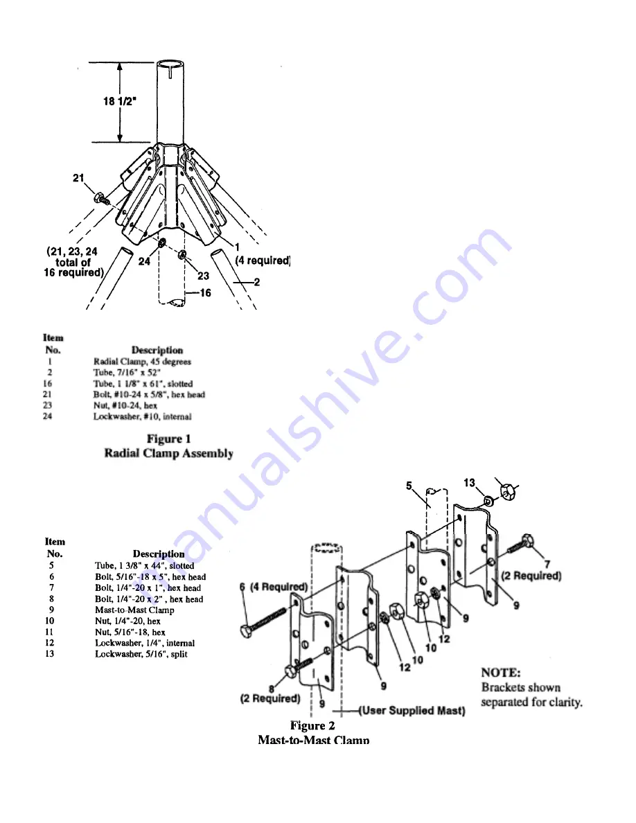 Hy-Gain V-6R Instruction Manual Download Page 2