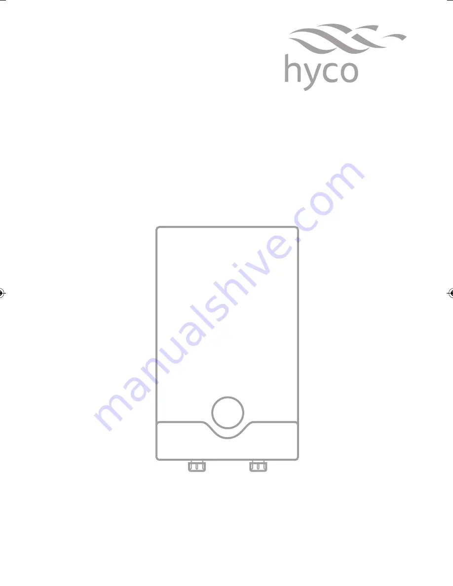 Hyco Aquila IN96T Product Instruction Manual Download Page 1